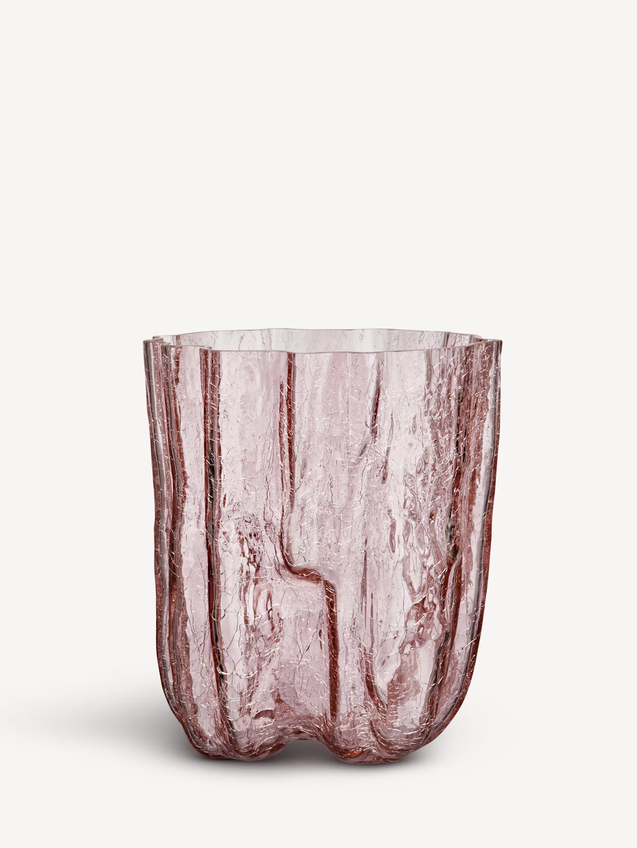 KostaBoda Crackle vas rosa 270mm