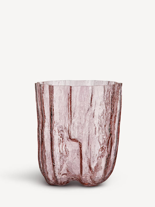 KostaBoda Crackle vas rosa 270mm